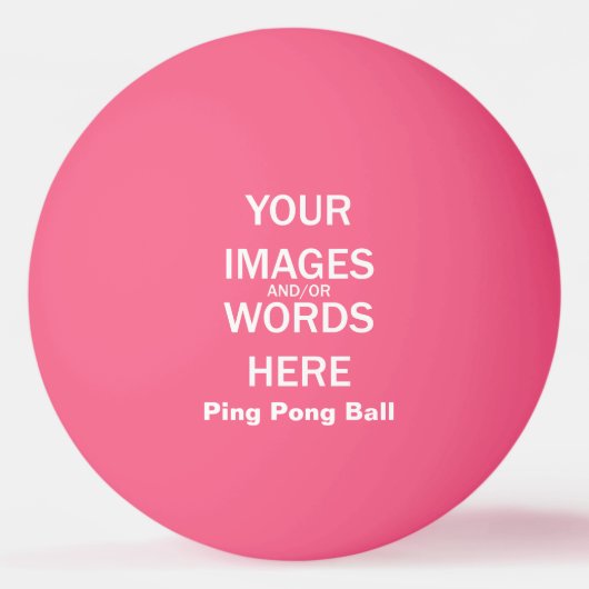 Doe het zelf - Ping Pong Ball (Voorkant)