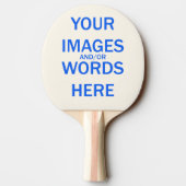 Doe het zelf - pingel Pong Paddle 2 Side Printing Tafeltennisbatje (Achterkant)