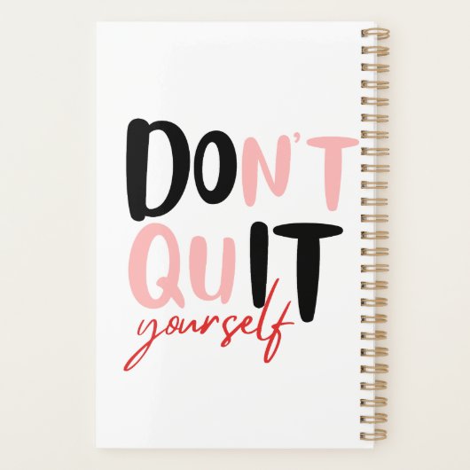 Doe het zelf planner (Achterkant)