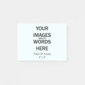 Doe het zelf - Post-it® notes 4 x 3 inch (Voorkant)