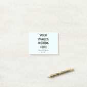Doe het zelf - Post-it® notes 4 x 3 inch (Op bureau)