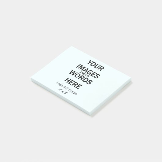 Doe het zelf - Post-it® notes 4 x 3 inch (Schuin)