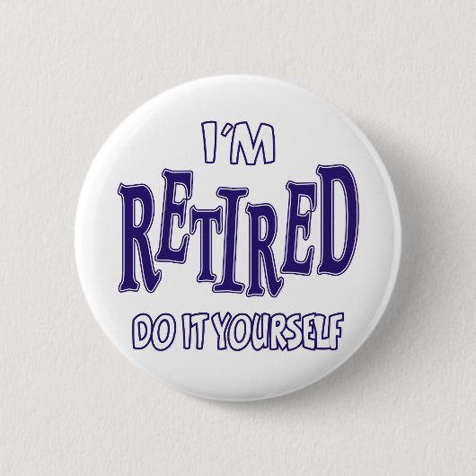 Doe het zelf ronde button 5,7 cm (Voorkant)