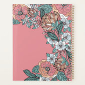 Doe-het-zelf Roze Bloem Planner: Uw Gepersonalisee Planner (Achterkant)