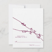 Doe-het-zelf score- en vouw-tent-huwelijkskaartjes kaart (Voorkant)