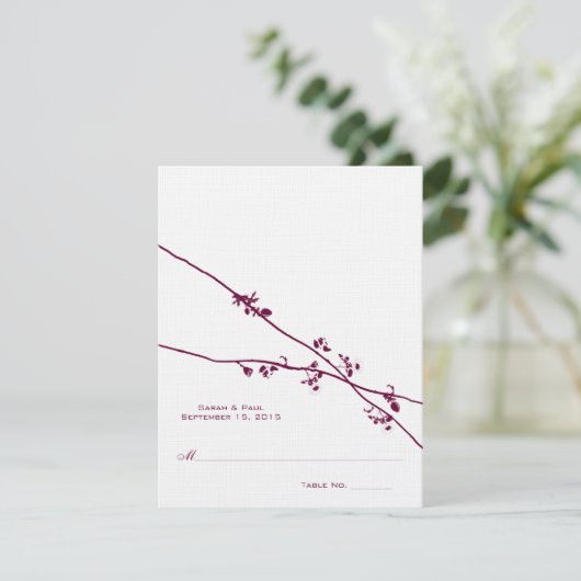 Doe-het-zelf score- en vouw-tent-huwelijkskaartjes kaart (Staand voorkant)