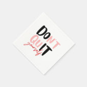 Doe het zelf servet (Hoek)