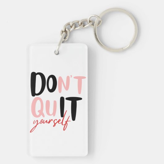 Doe het zelf sleutelhanger (achterkant)