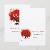 Doe-het-zelf tafelkaartjes voor een feestelijke br kaart (Voorkant / Achterkant)