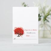 Doe-het-zelf tafelkaartjes voor een feestelijke br kaart (Staand voorkant)