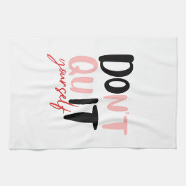 Doe het zelf theedoek