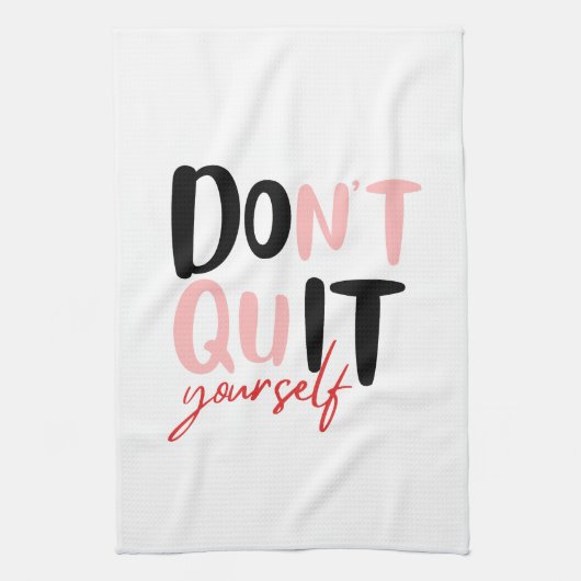 Doe het zelf theedoek (Verticaal)