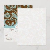 Doe-het-zelf trouwkaartjes met tentvorm kaart (Voorkant / Achterkant)