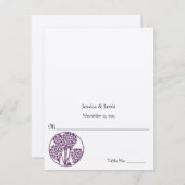 Doe-het-zelf trouwkaartjes om te scoren en te vouw kaart (Voorkant / Achterkant)