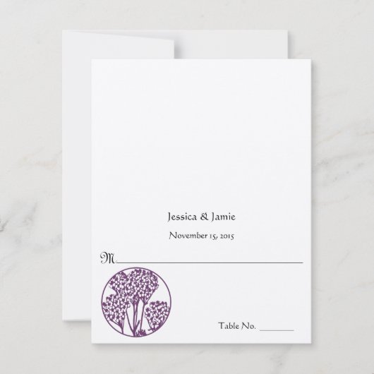 Doe-het-zelf trouwkaartjes om te scoren en vouwen kaart (Voorkant)