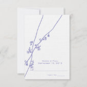 Doe-het-zelf u scoort en vouwt tent-huwelijkskaart kaart (Voorkant)