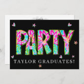 * Doe-het-zelf uitnodiging voor elk feestje Krabbe (Voorkant / Achterkant)