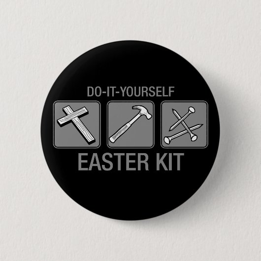 doe het zelf wel eens ronde button 5,7 cm (Voorkant)
