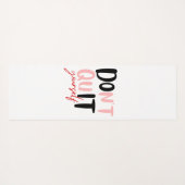 Doe het zelf yogamat (Achterkant (horizontaal))