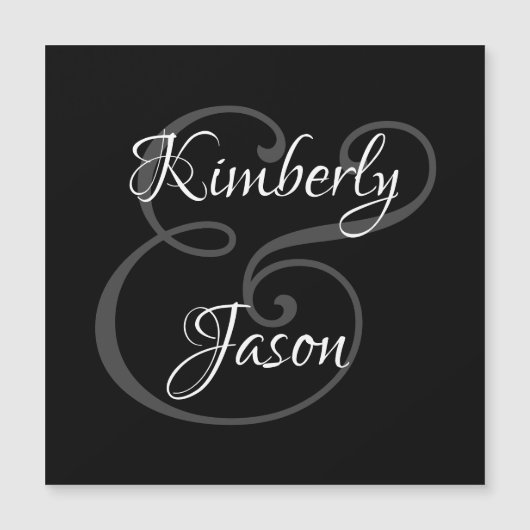 Doe-het-zelf zijn & haar scriptnamen, wit en grijs (Voorkant)