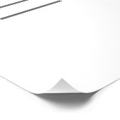 Doe iets en klaag niet alleen perfect poster (Hoek)