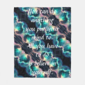 Doe iets fleece deken (Voorkant)