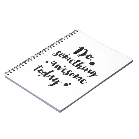 Doe iets Geweldige vandaag - het Inspirerend Dagbl Notitieboek (Linkerzijde)