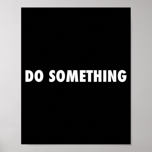 Doe Iets Poster (Voorkant)