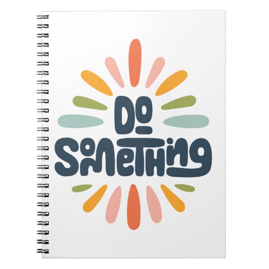 Doe iets spiraalvormig Notitieboek (Voorkant)