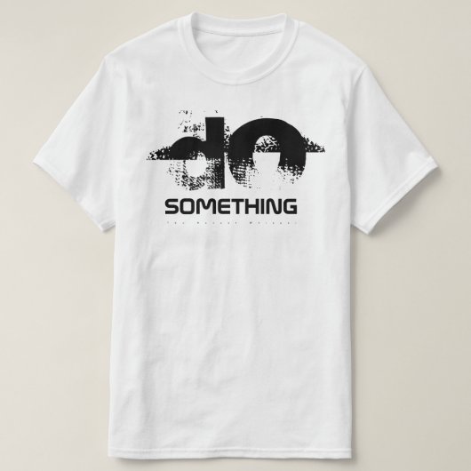 Doe iets. t-shirt (Design voorkant)