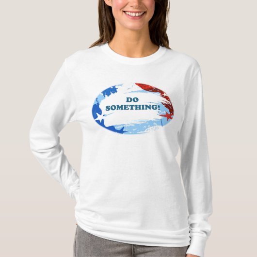 Doe iets! t-shirt (Voorkant)