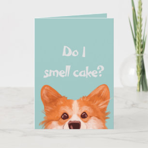 Doe ik met Cake Cute Corgi?  Kaart