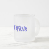 DOE IT AFRAID-MOK MATGLAS KOFFIEMOK (Voorkant rechts)