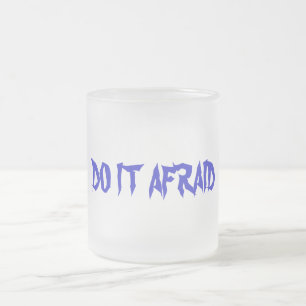 DOE IT AFRAID-MOK MATGLAS KOFFIEMOK