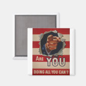 Doe je alles wat je kunt? magneet (Voorkant / Achterkant)