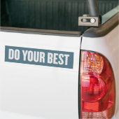 Doe Je Best Bumpersticker (Op Truck)