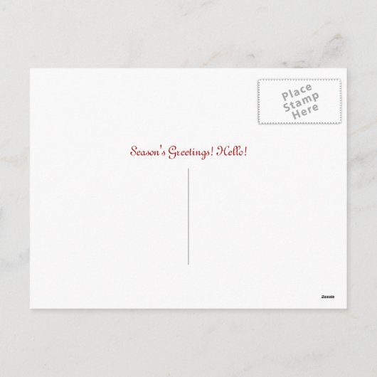 Doe je best deze kerst. feestdagenkaart (Achterkant)