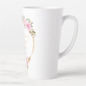 Doe je best God de rest geven - Christelijke vrouw Latte Mok (Rechts)