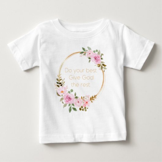 Doe je best om God de rest te geven - Christelijke (Voorkant)