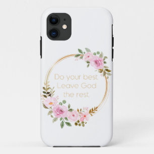 Doe je beste God de rest - Christelijke vrouwen Case-Mate iPhone Case