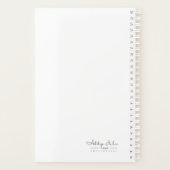 Doe je beste motivatie bloesem Foto Planner (Achterkant)