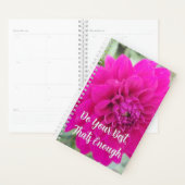 Doe je beste roze Dahlia Bloom Herinnering Planner (Display)