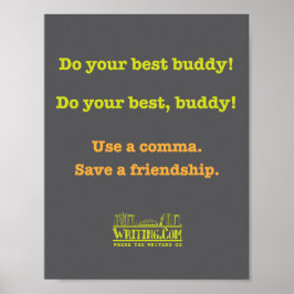 Doe je beste vriend. poster