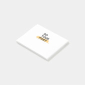 Doe je deel en wacht niet op anderen post-it® notes (Schuin)