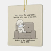 Doe Je Deel Keramisch Ornament (Links)