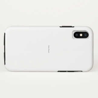 Doe je ding!!! iPhone x hoesje
