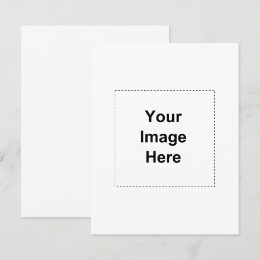 Doe je eigen uitnodiging (Voorkant / Achterkant)