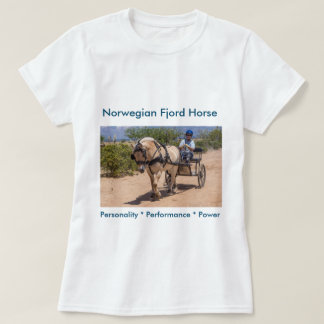 Doe je Fjord paard hier. T-shirt