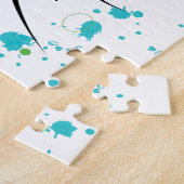 Doe je geld waar je mond QUOTE is Legpuzzel (Zijkant)