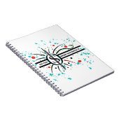 Doe je geld waar je mond QUOTE is Notitieboek (Rechterzijde)